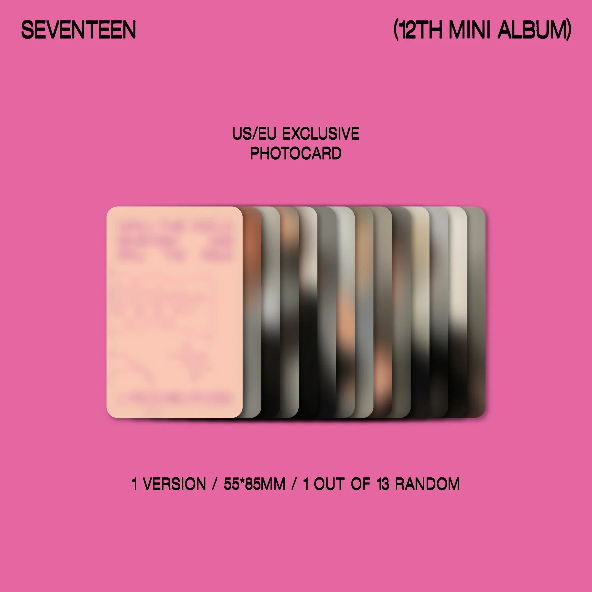 12th Mini Album ’SPILL THE FEELS’ (FEEL BLUE Version) (CD) - Image 2