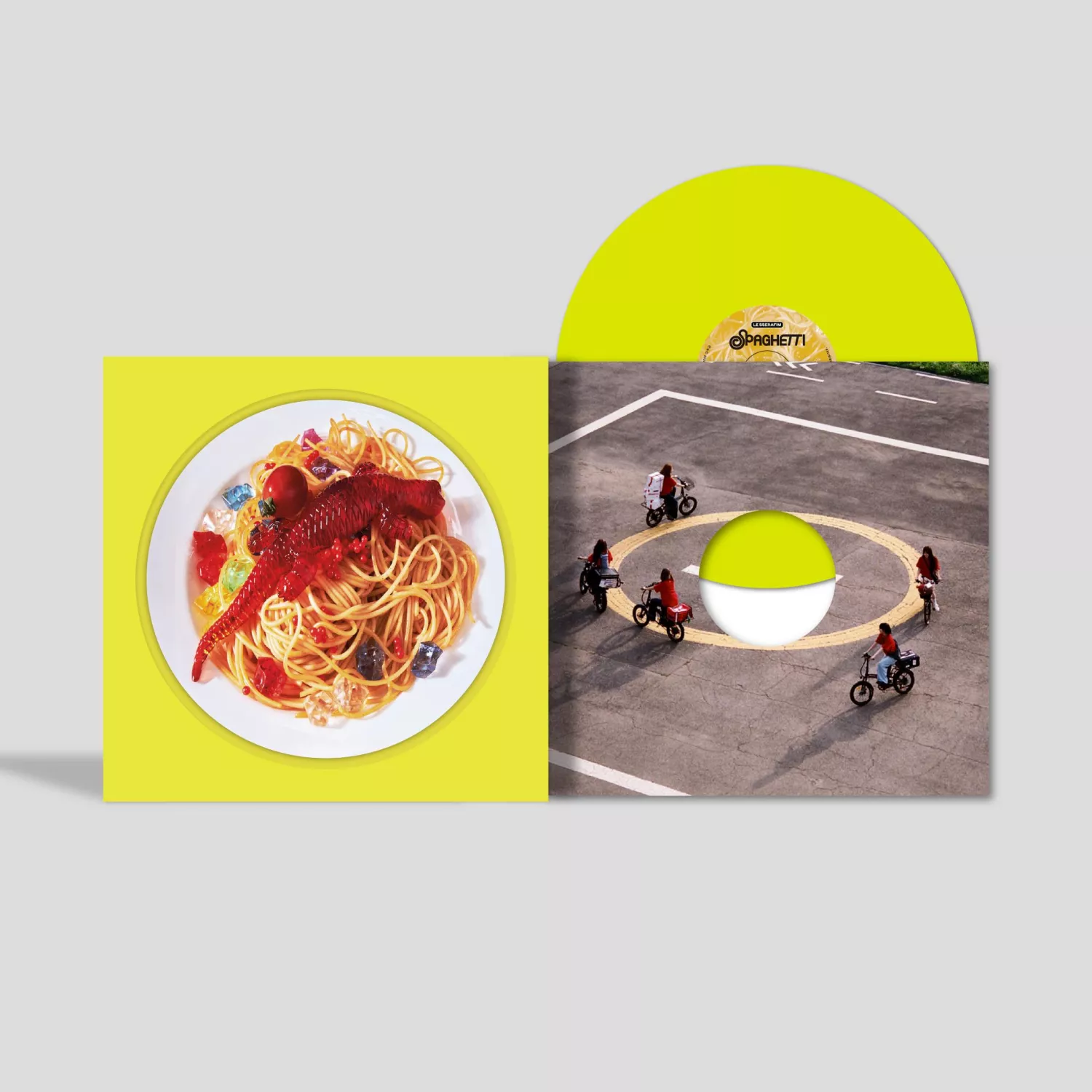1st Single Album "SPAGHETTI" (Neon Yellow LP)