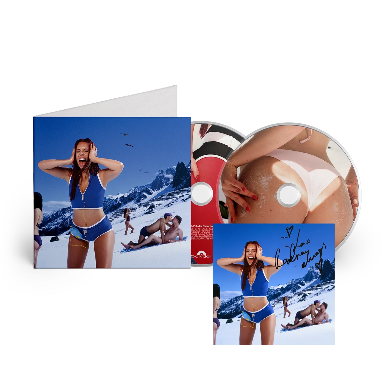 A Little Louder, Please (Deluxe) 2CD + Signed Art Card Bundle