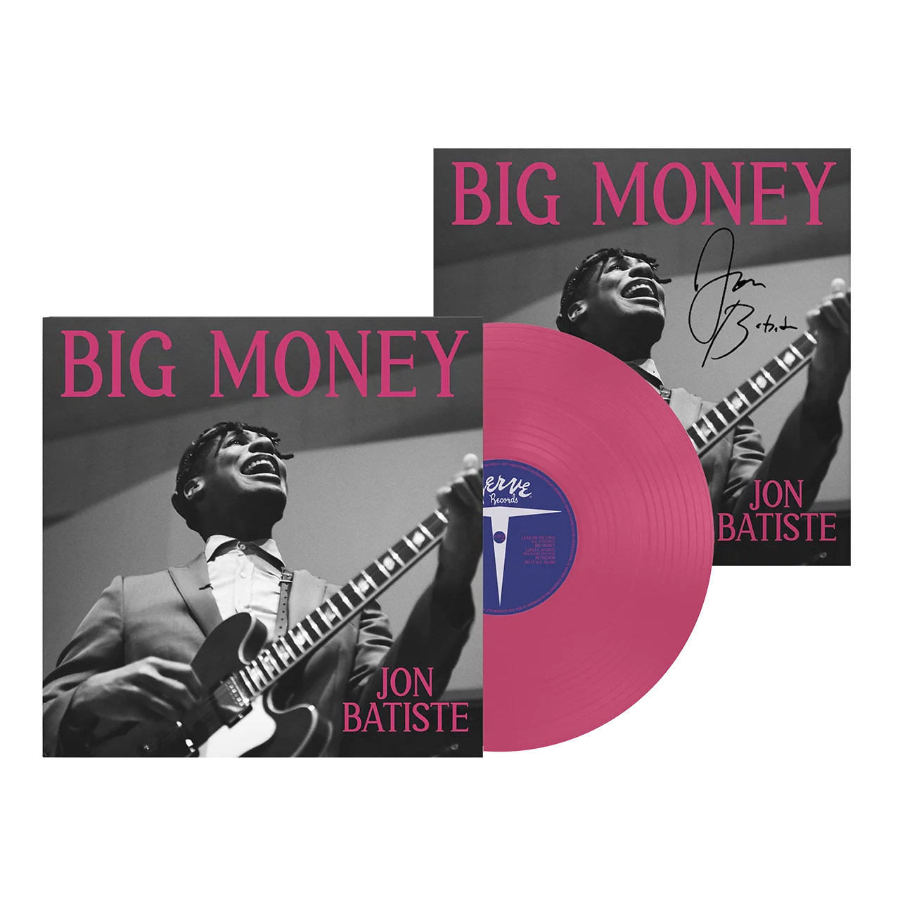 BIG MONEY (Hot Pink LP + Signed Art Card)