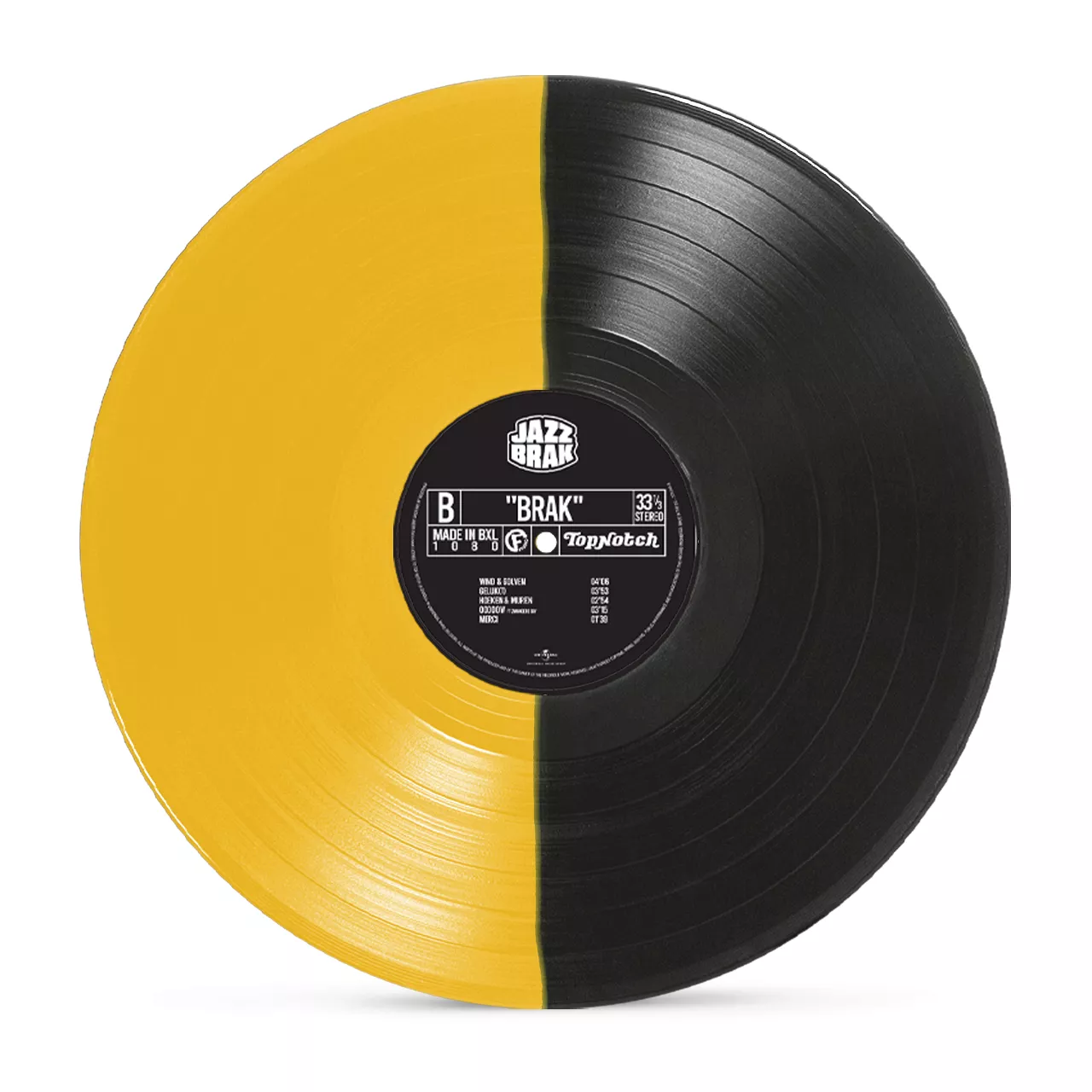 BRAK (3Y Anniversary Black & Yellow Split LP) - Image 4