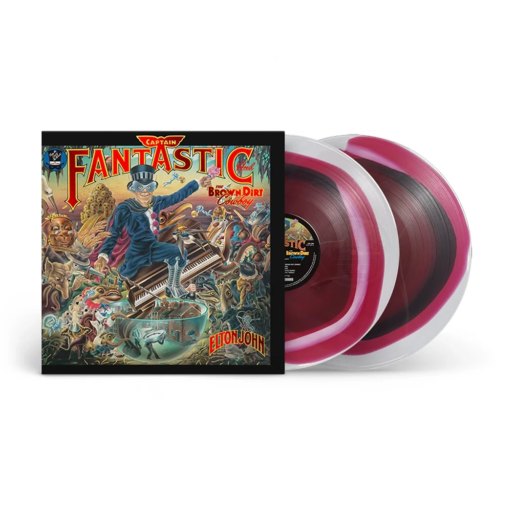 Captain Fantastic and the Brown Dirt Cowboy (50th Anniversary Edition Tri-Color 2LP)