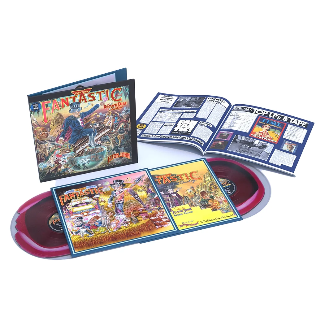 Captain Fantastic and the Brown Dirt Cowboy (50th Anniversary Edition Tri-Color 2LP) - Image 2