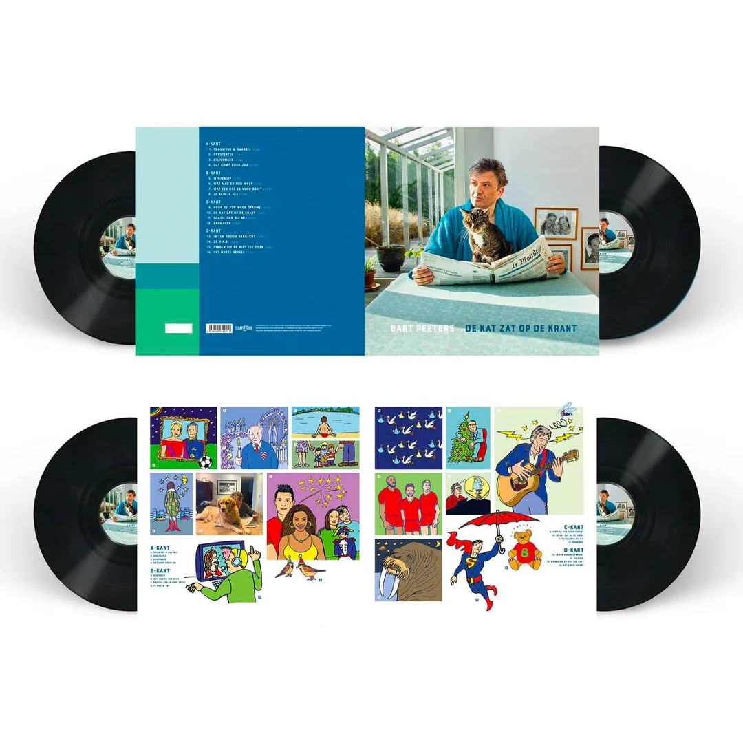 De Kat zat op de Krant (2LP) - Image 2