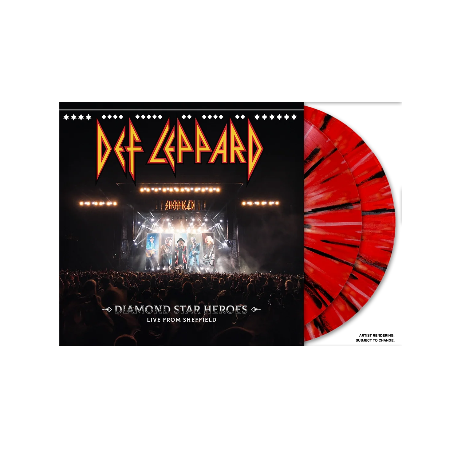 Diamond Star Heroes Live From Sheffield (Splattered 2LP)
