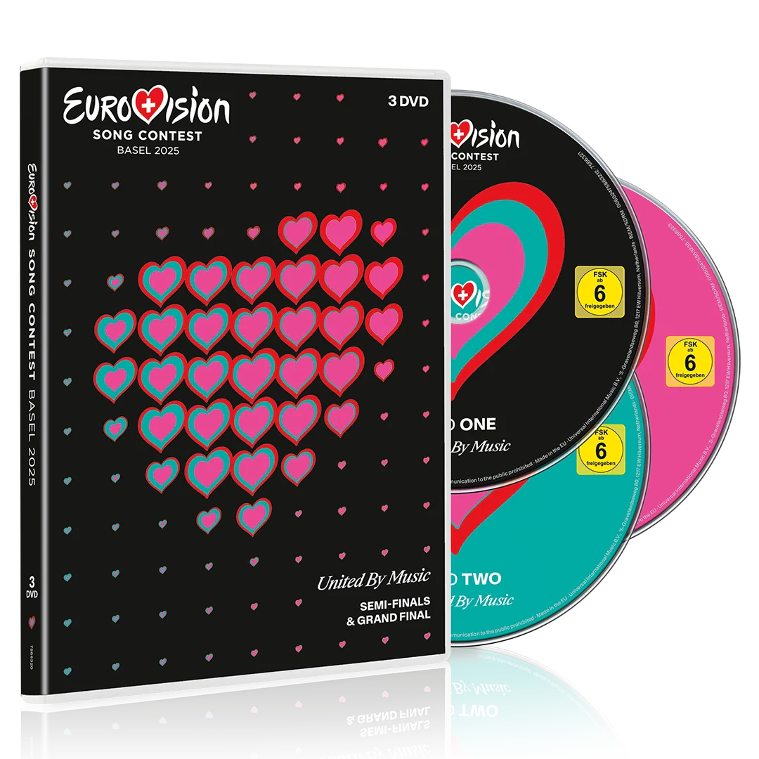 Eurovision Song Contest 2025 (Zwitserland) (3 DVD)