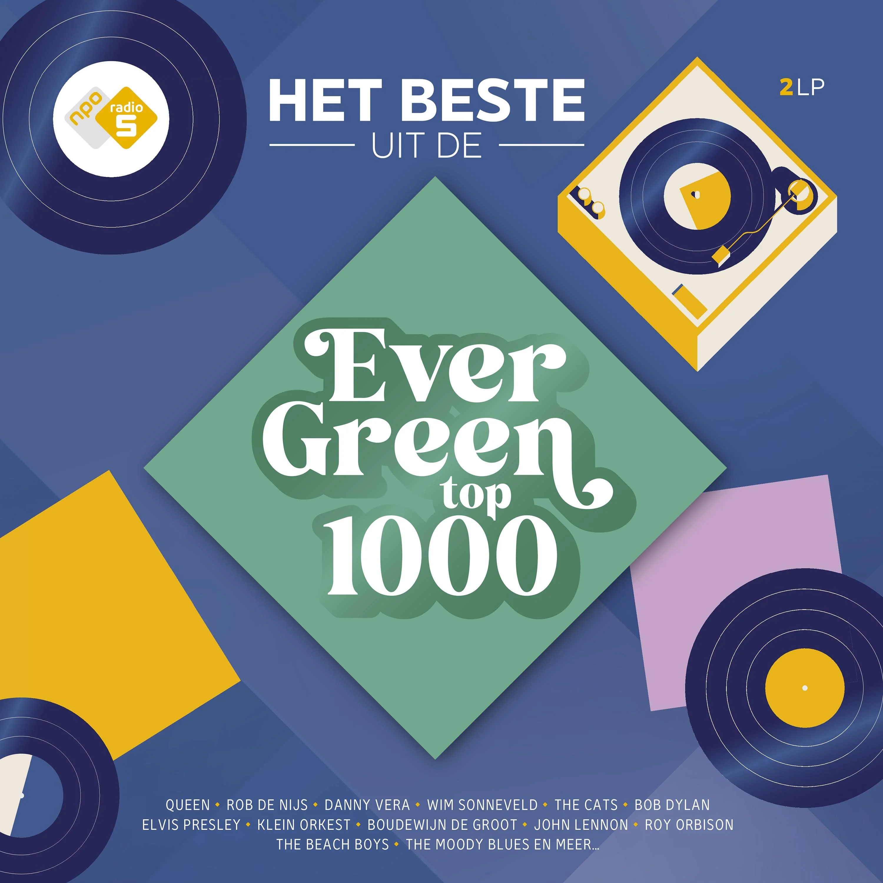 Het Beste Uit De Evergreen Top 1000 (2LP) - Image 2