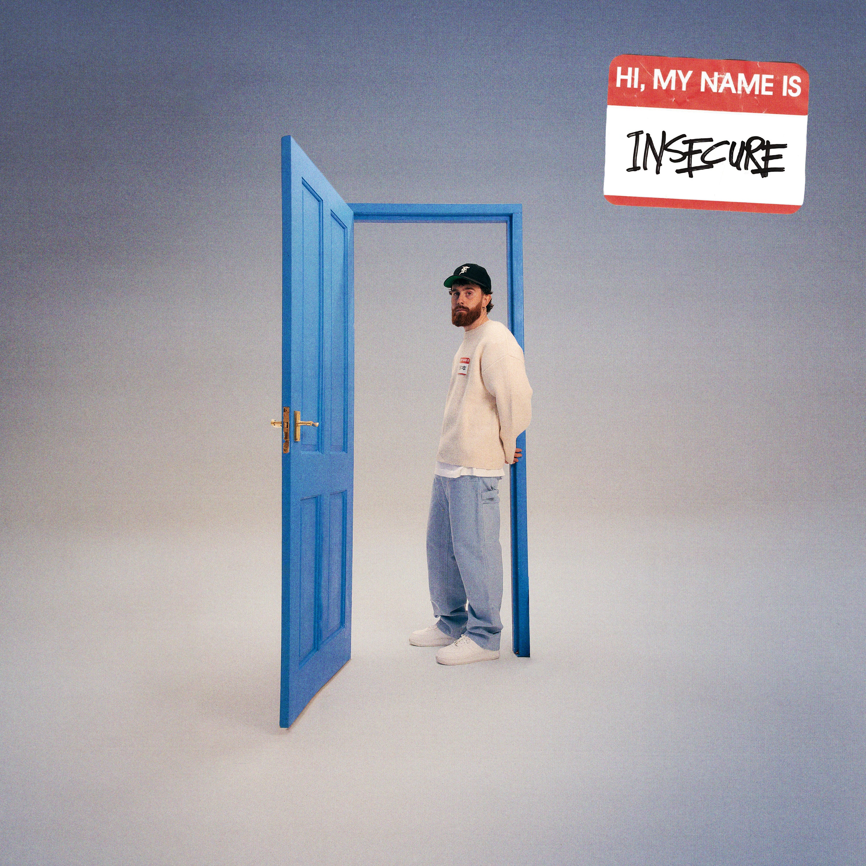 hi, my name is insecure. (Light Blue LP) - Image 2