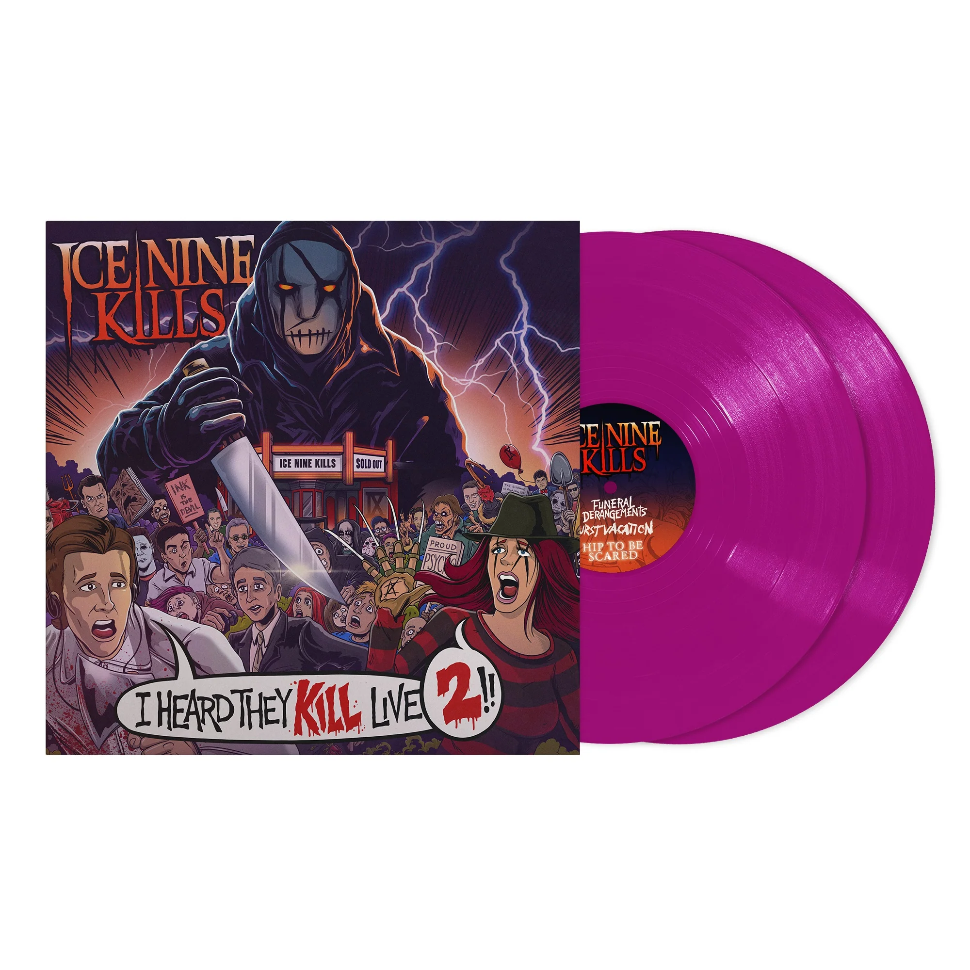 I HEARD THEY KILL LIVE 2 (Purple 2LP) - Image 3