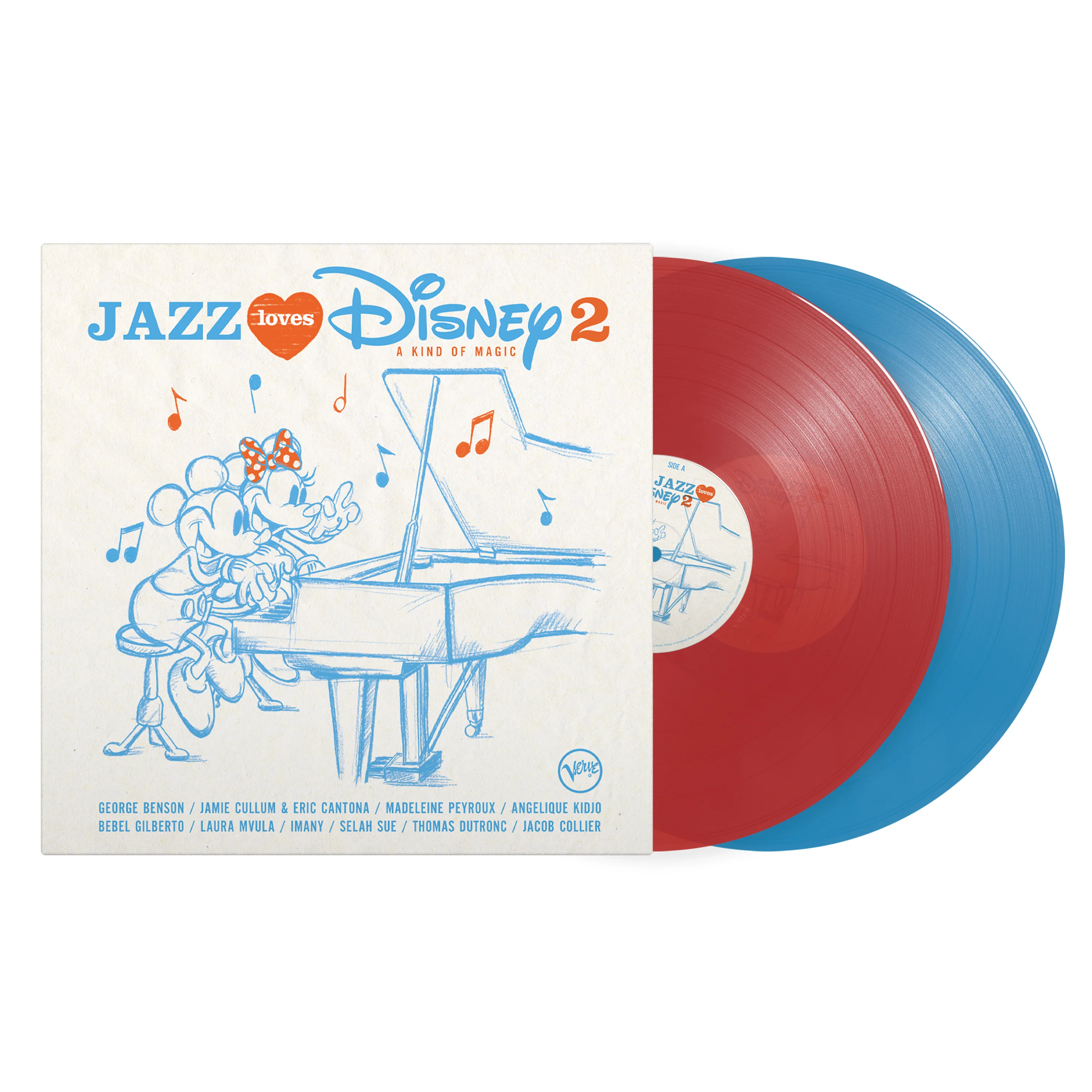 Jazz Loves Disney 2 - A Kind Of Magic (Translucent Red & Blue 2LP) - Image 3