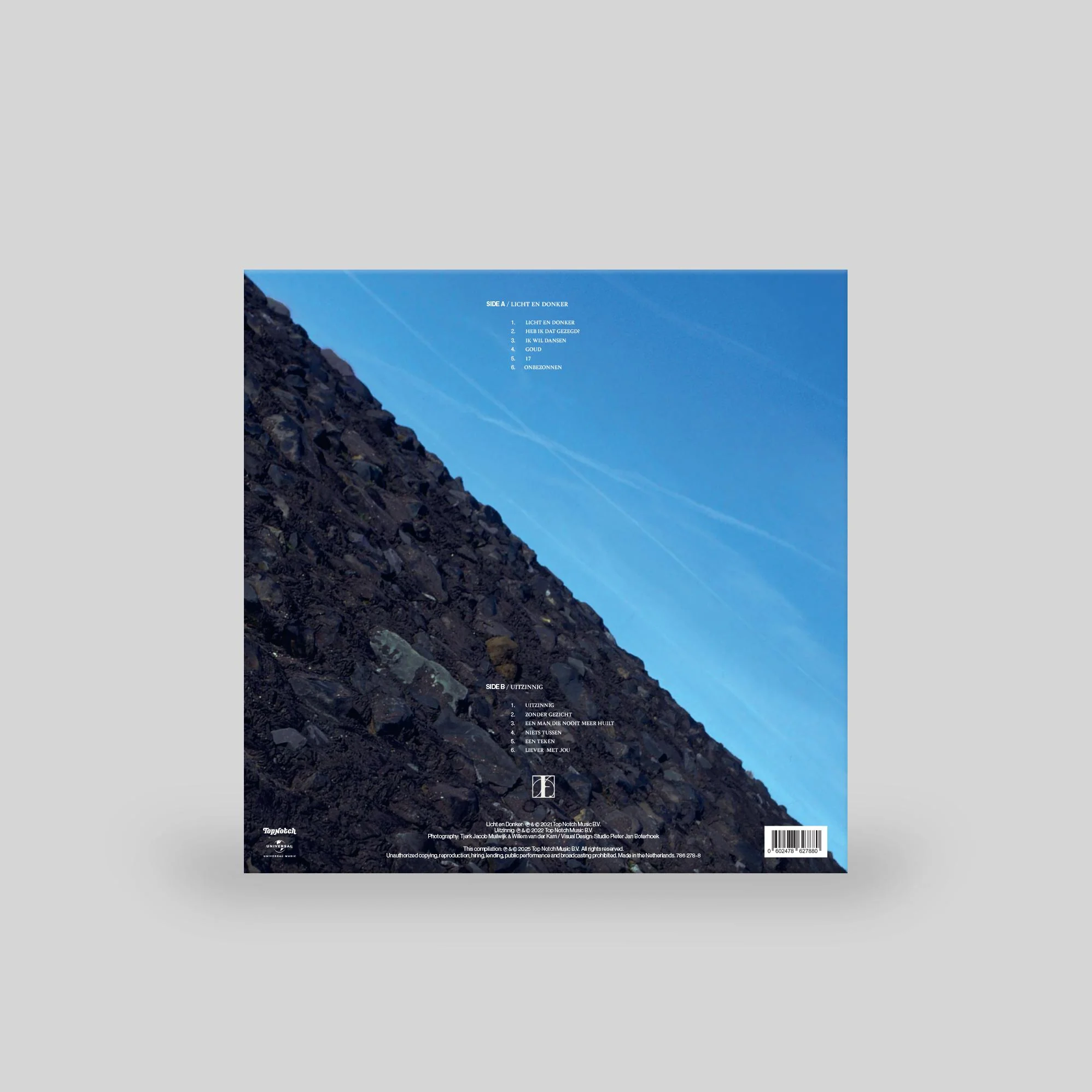 Licht En Donker + Uitzinnig (Transparent Blue LP) - Image 2