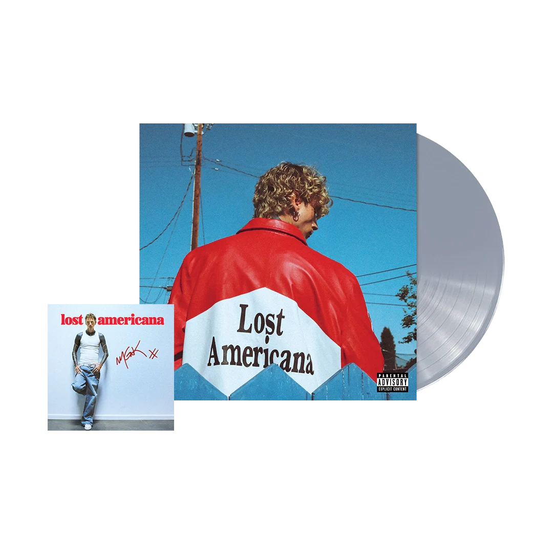 lost americana - exclusive platinum metallic vinyl + signed art card
