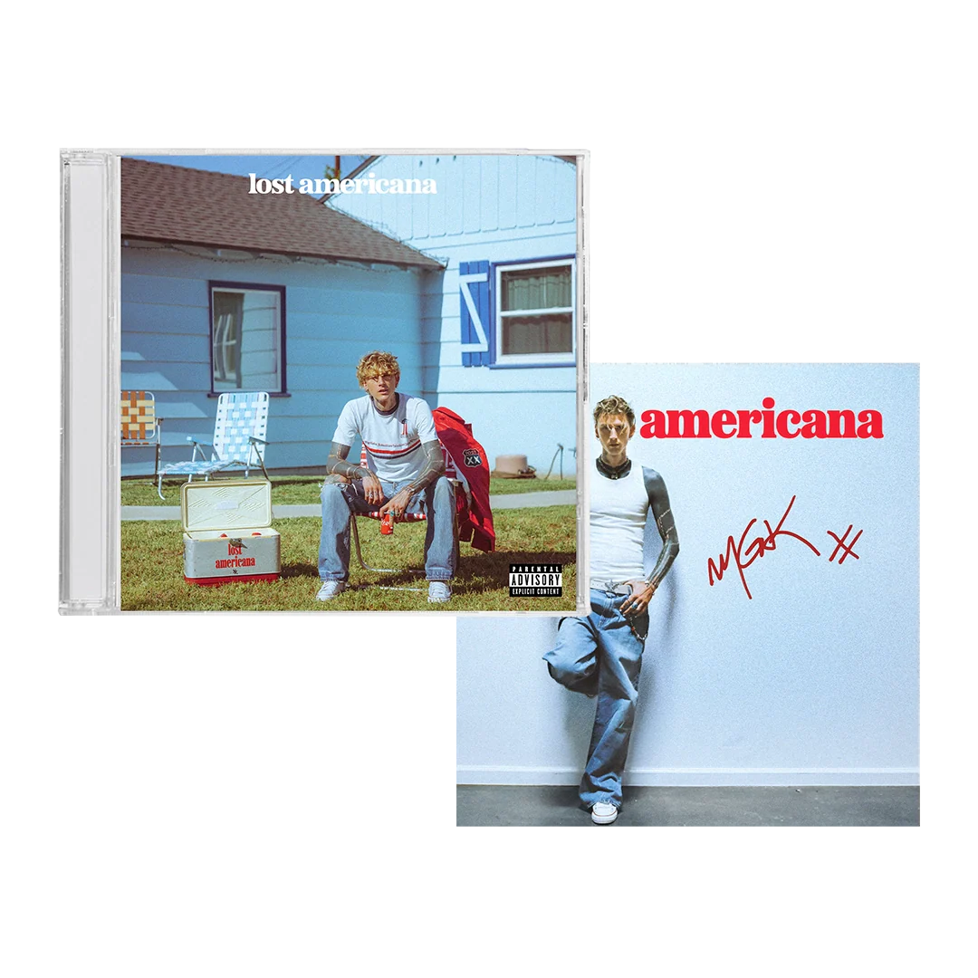 lost americana - store exclusive cd + signed art card