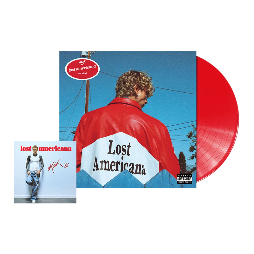 lost americana - vinyl + signed art card