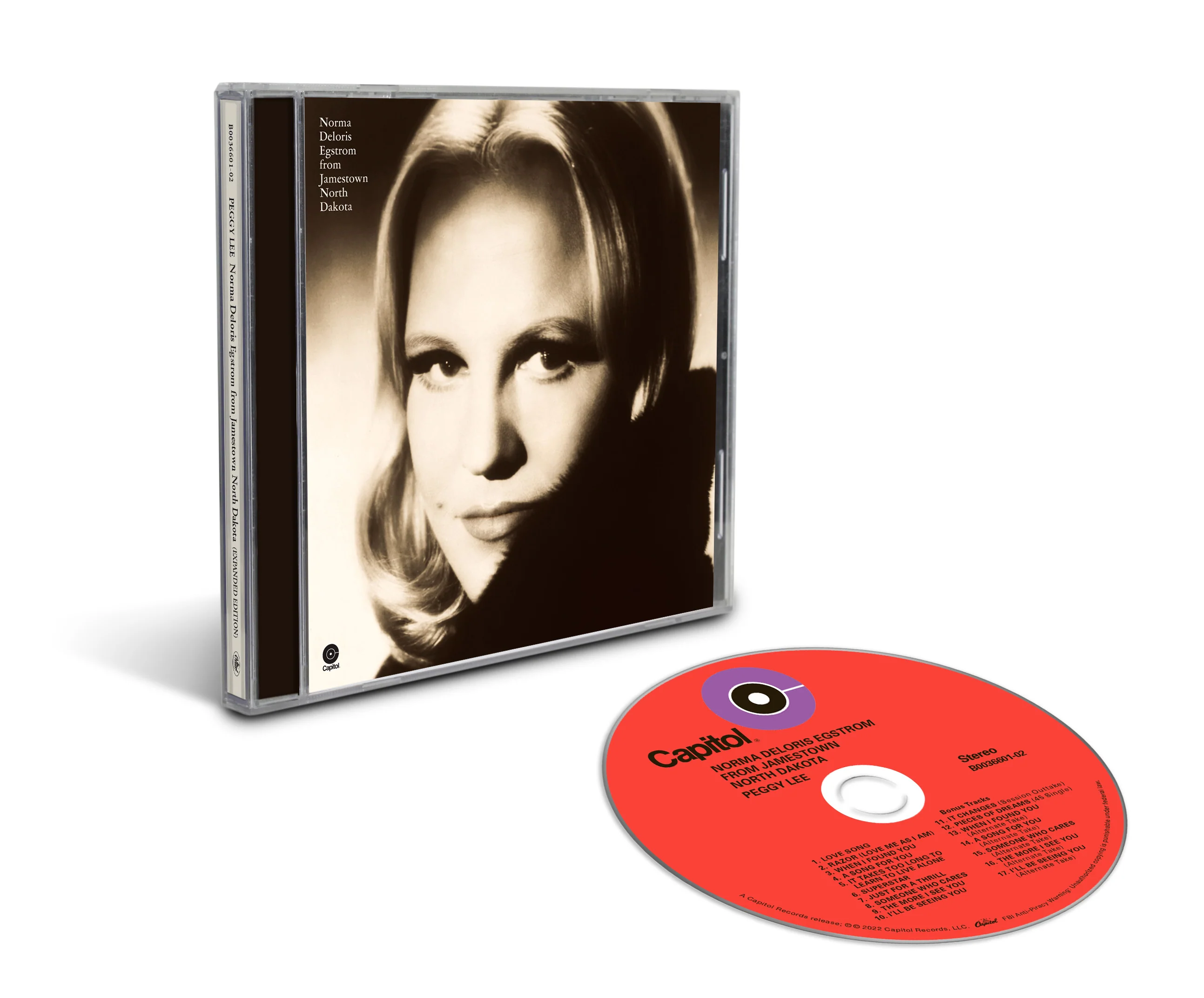 Norma Deloris Egstrom From Jameston North Dakota | CD album