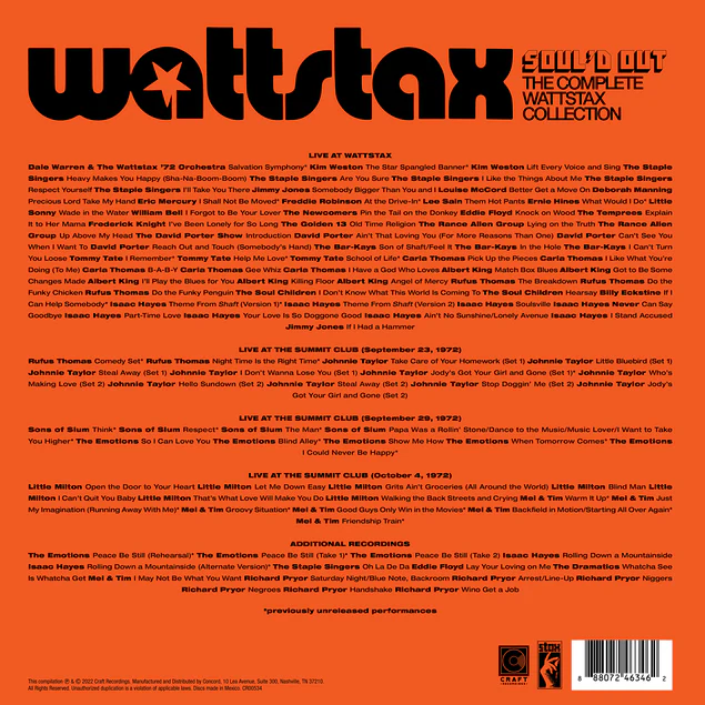 Soul'd Out: The Complete Wattstax Collection (12CD Boxset) - Image 3