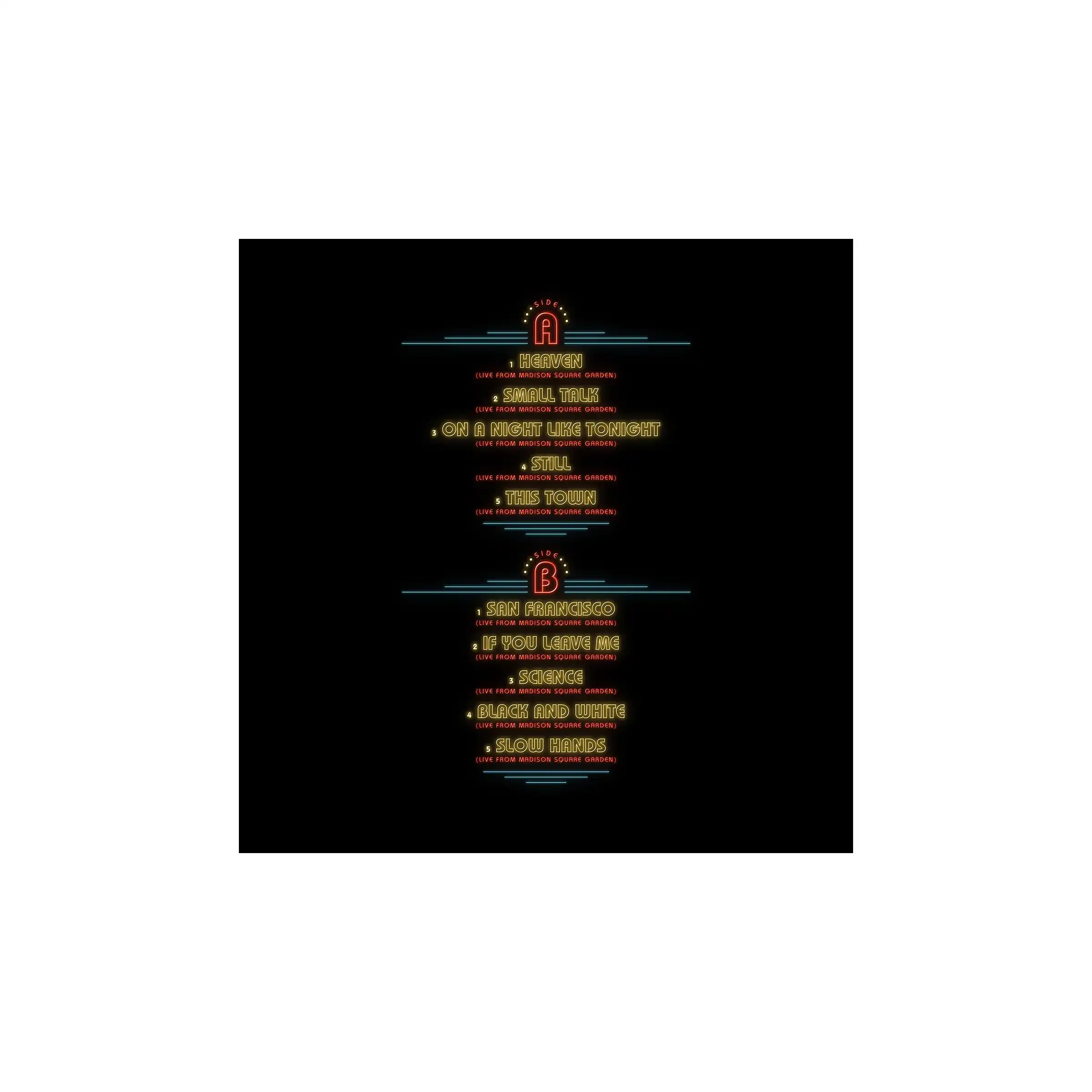 The Show: Live From Madison Square Garden – Translucent Yellow Vinyl - Image 3