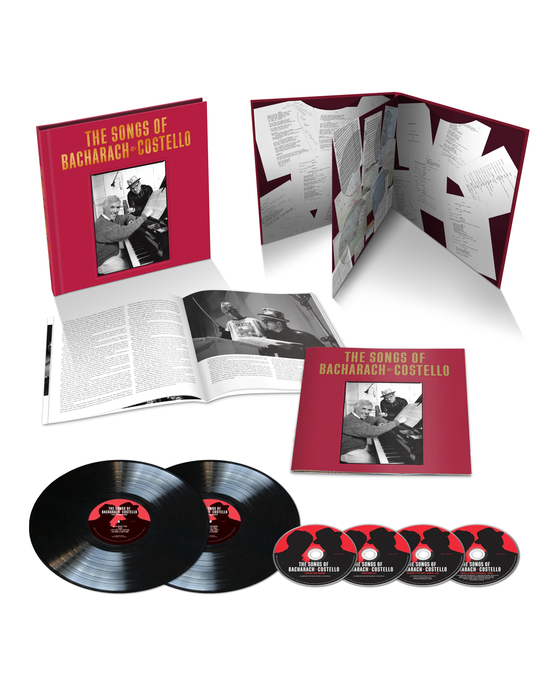 The Songs Of Bacharach & Costello (2LP+4CD Boxset)