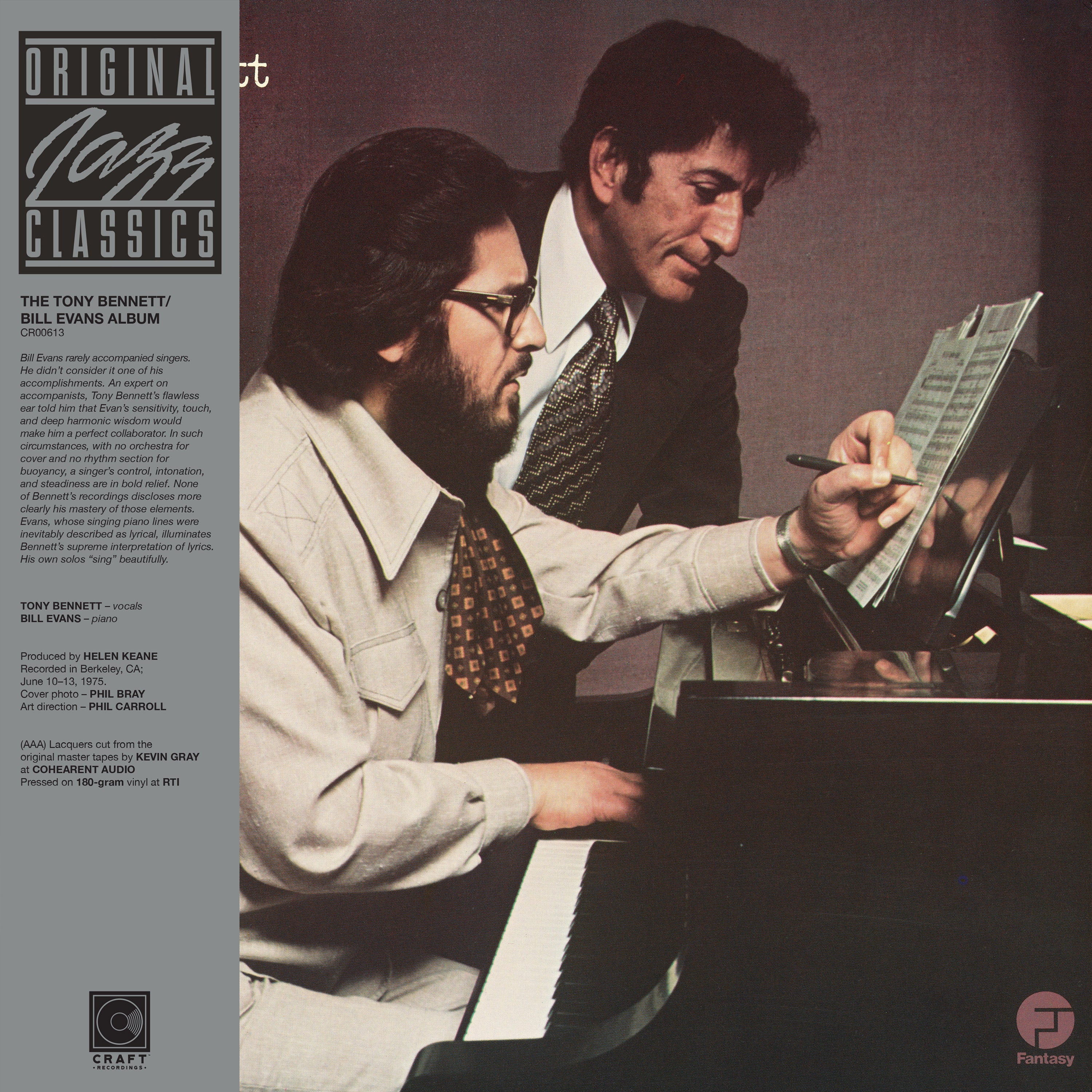 The Tony Bennett Bill Evans Album (LP)