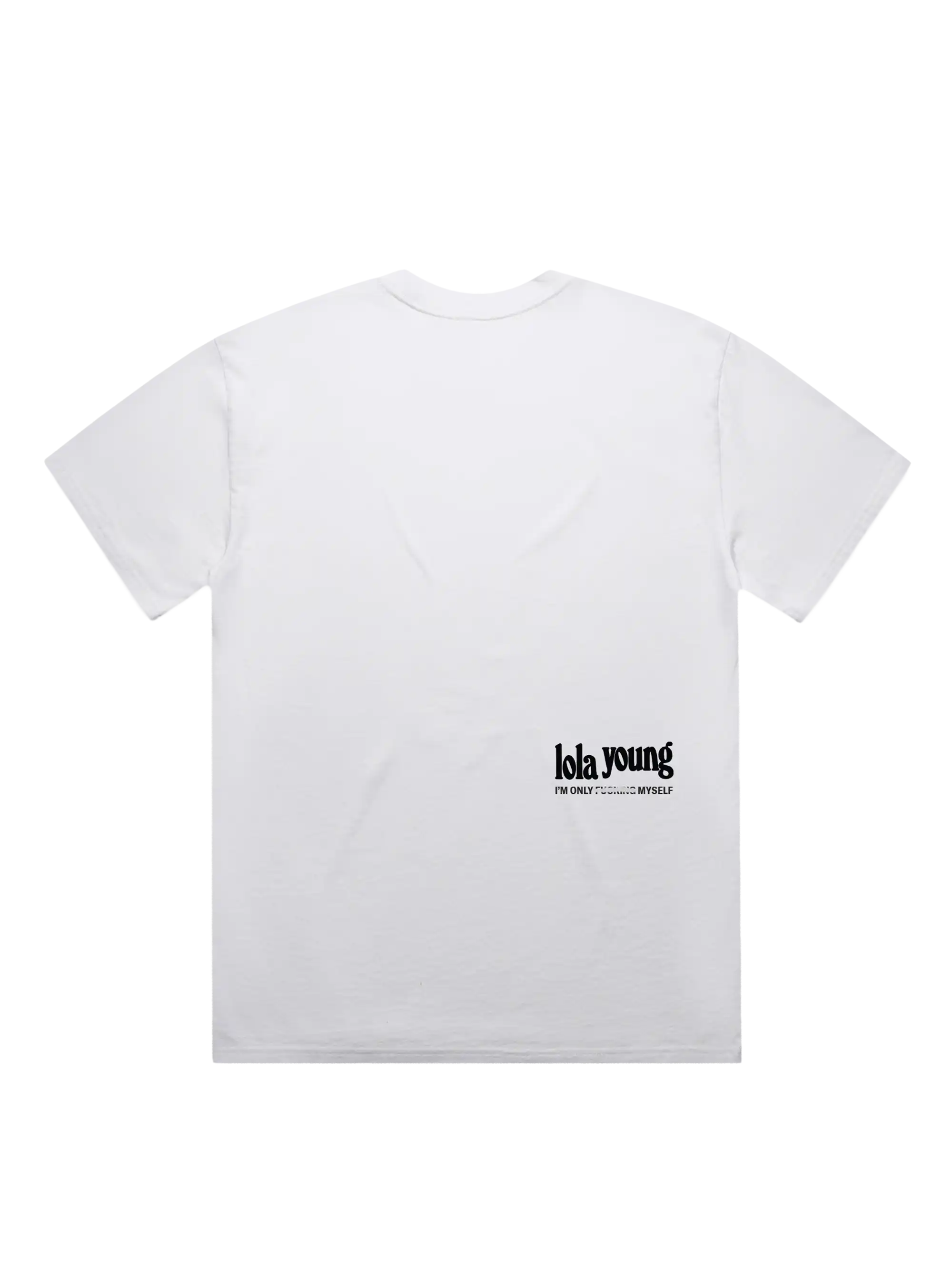 White Doll Print T-Shirt - Image 2