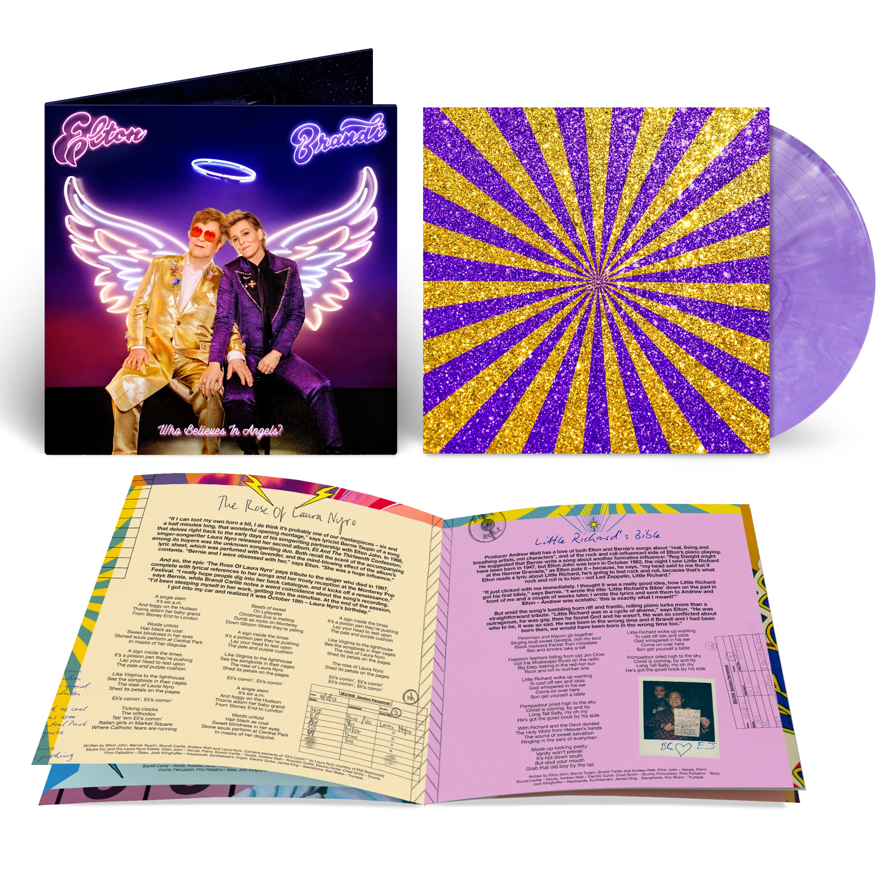 Who Believes In Angels? Store Exclusive Purple Marble Vinyl