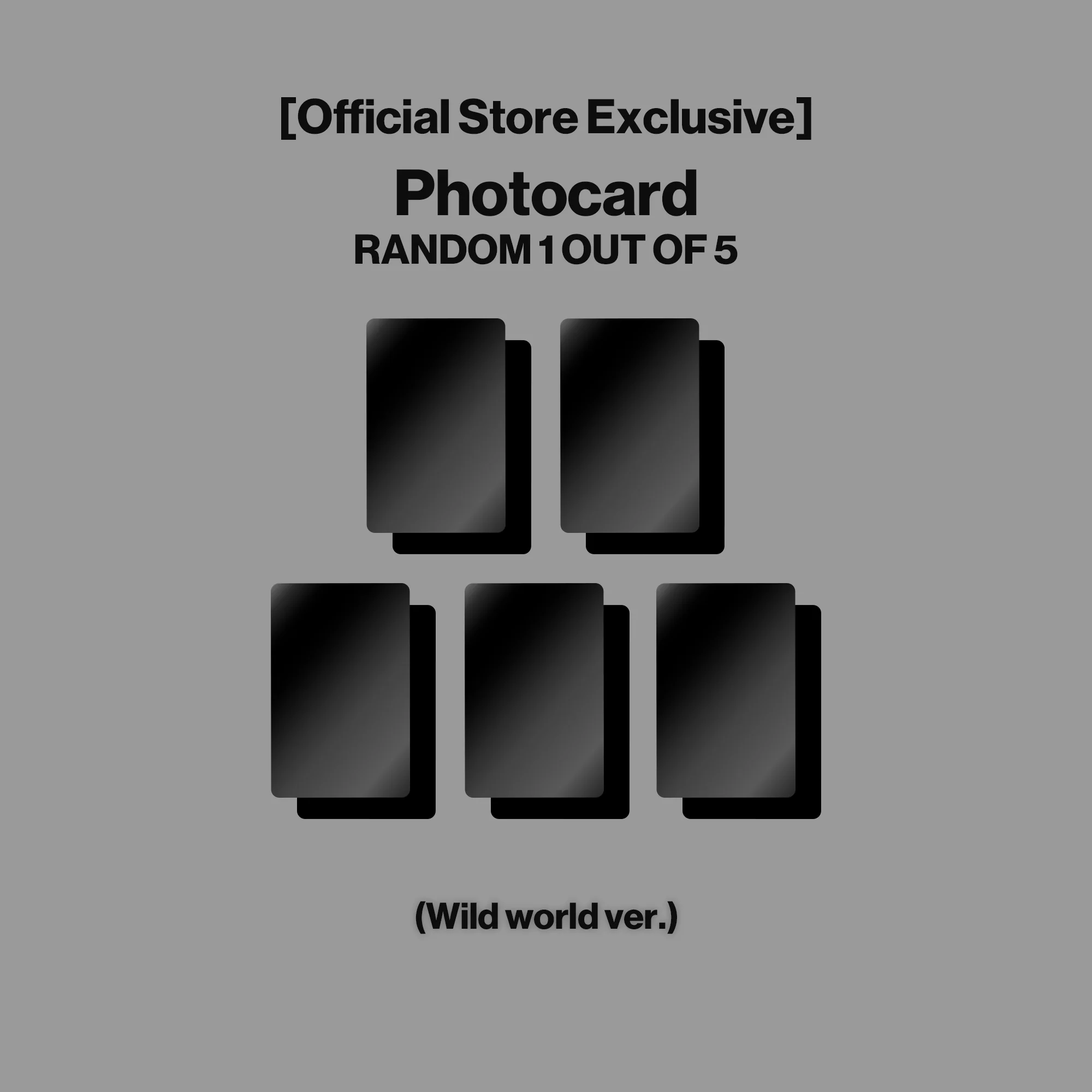 WILD (Wild World ver.) - Official Store Exclusive CD + Signed Artcard - Image 2